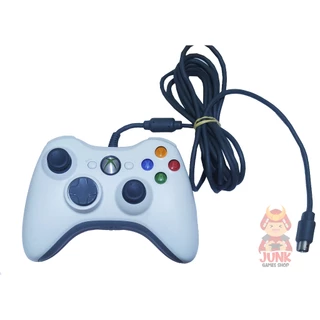 Controle Xbox 360 Original Branco com Cabo Wired