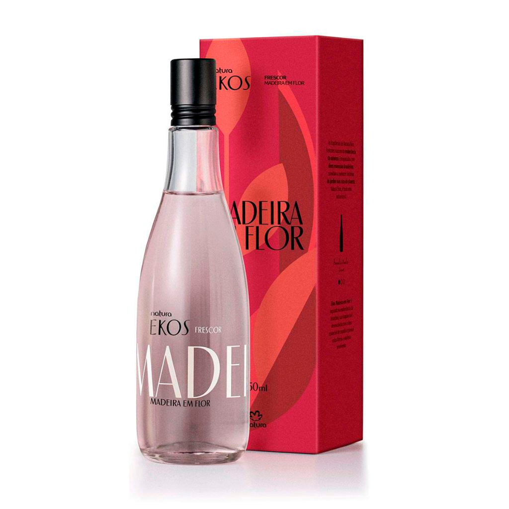 Perfume Ekos Frescor Madeira em Flor Natura 150ml Original/Lacrado ...