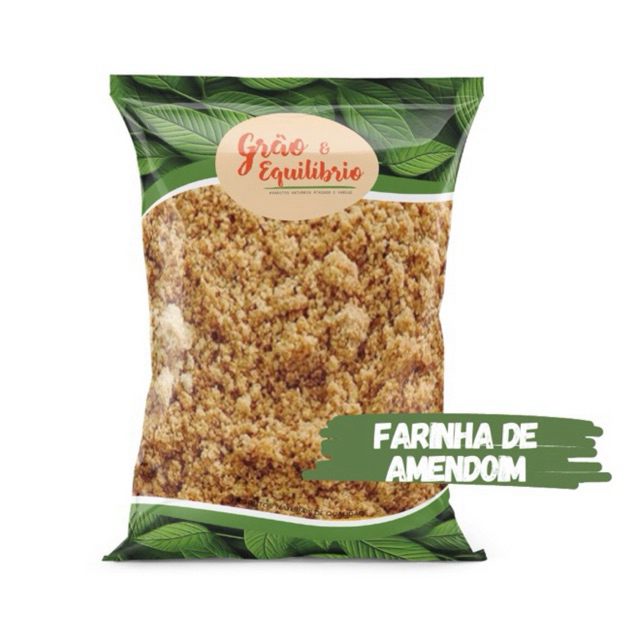 Farinha De Amendoim 1kg - Grão E Equilíbrio