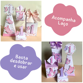 Kit Jardim encantado | Kit Jardim das borboletas | Lembrancinhas | Personalizados
