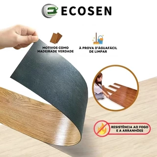 Piso Painel Revestimento Vinílico Adesivo Lavável Madeira 01 UNIDADE