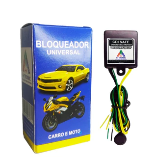 Bloqueador Carro e Moto com BOTÃO Secreto - Corta Ignição