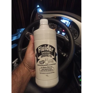 Fluidor Original Limpador multiuso limpa e hidrata banco couro, tecido, teto, forração de porta, estofado, colchão. Melhor APC do Brasil