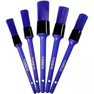 Kit 5 Pinceis Para Detalhamento Automotivo Externo Vonixx
