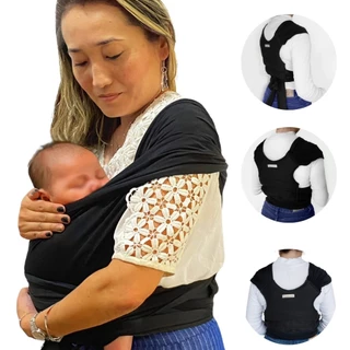 Sling Wrap para Bebe Recém Nascido ate 20kg Carregador Canguru Maternidade Respiravel Passeio em Oferta na Shopee
