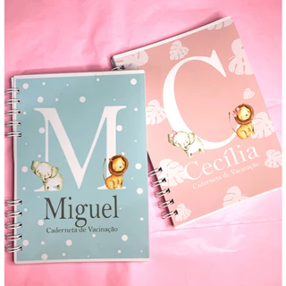 Caderneta de Vacinação capa plastificada atualizada em Oferta na Shopee