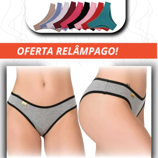 kit 10 calcinha tanga feminina