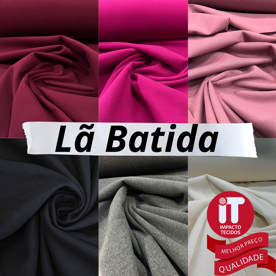 Tecido Lã Batida grossa (1m x 1,50m)