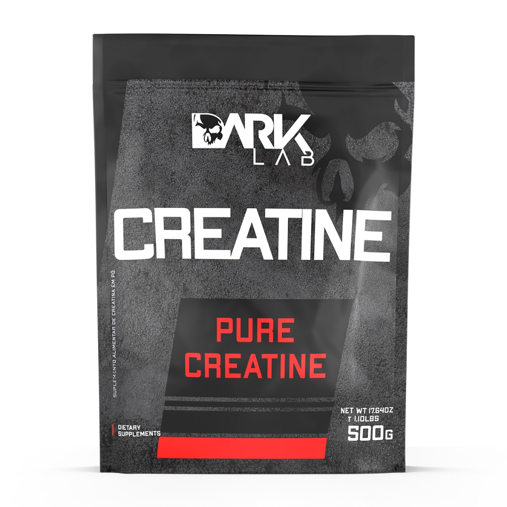 Creatina Monohidratada Pura 1kg, 500g, 300g e 150g Dark Lab - Creatine, Creatina 100% Pura