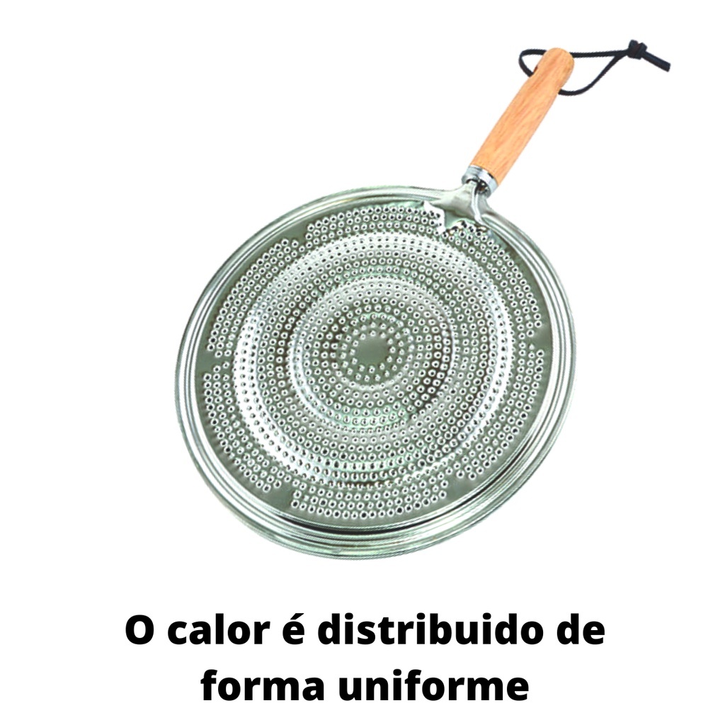 Chapa Banho Maria Chapex Aluminio Uso Fogao Aquecimentoe indução ...