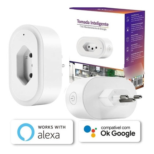 Enchufes Inteligentes Woox Enchufe Inteligente Alexa, Monitor De