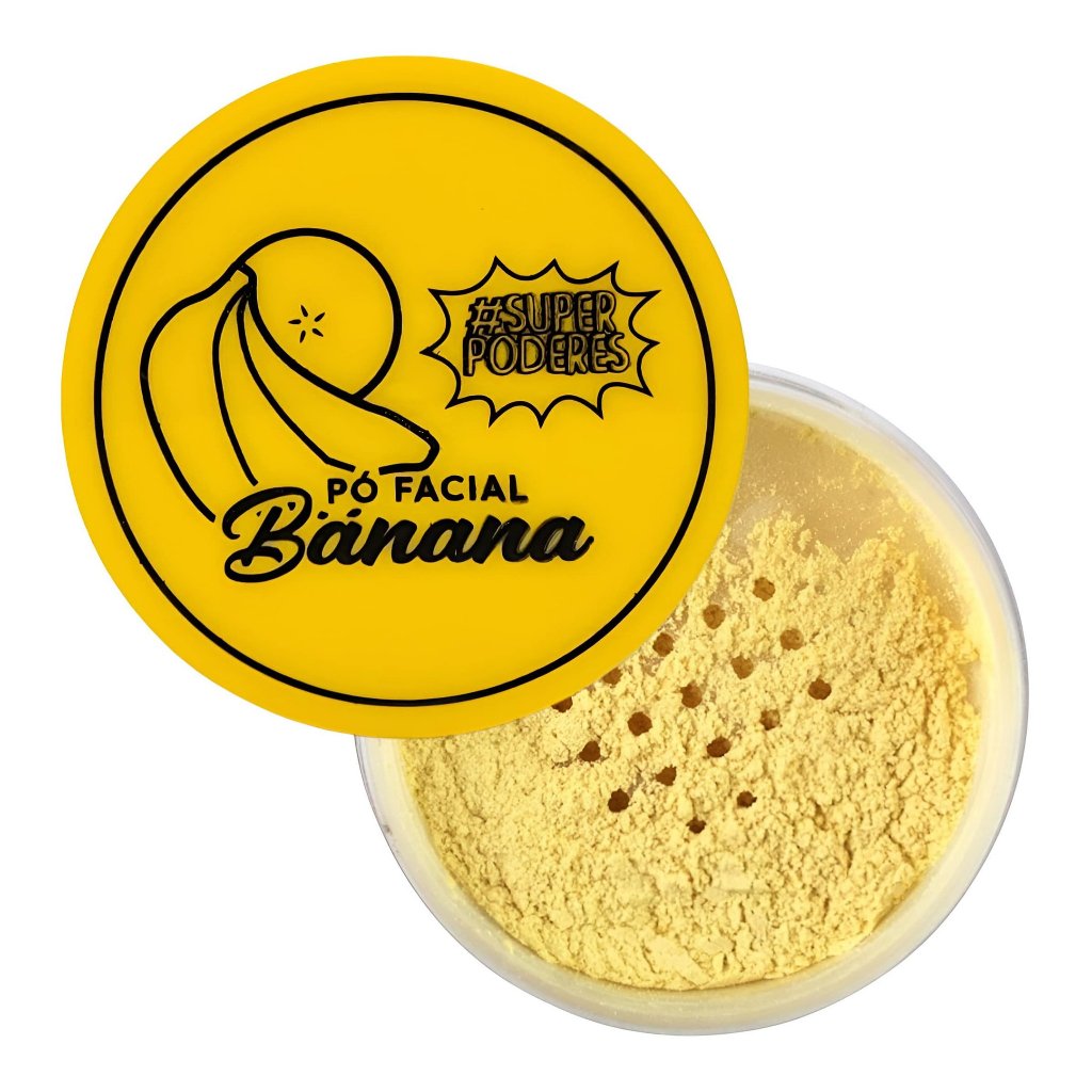 Pó para o rosto Banana 15g - Super Poderes - Maquiagem | Shopee Brasil