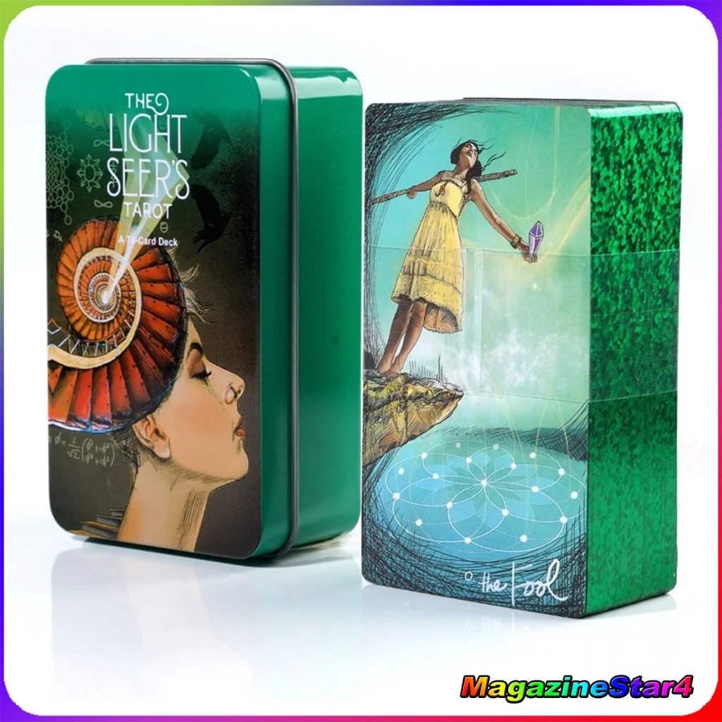 Cartas de Tarô Videntes da Luz - The Light Seers Tarot - Na Lata Com ...