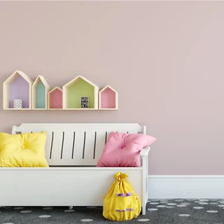 Papel De Parede Adesivo Rosa Bebê Liso - Vinil Autocolante