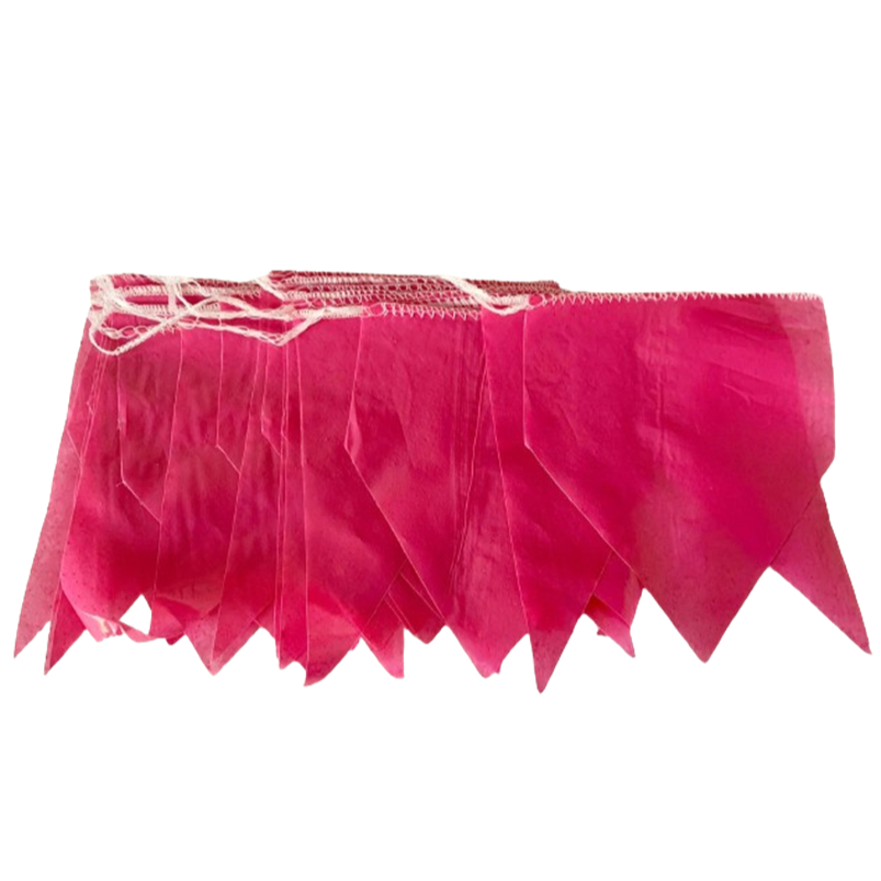KIT COM 100 METROS BANDERINHAS ROSA PARA FESTA JUNINA | Shopee Brasil