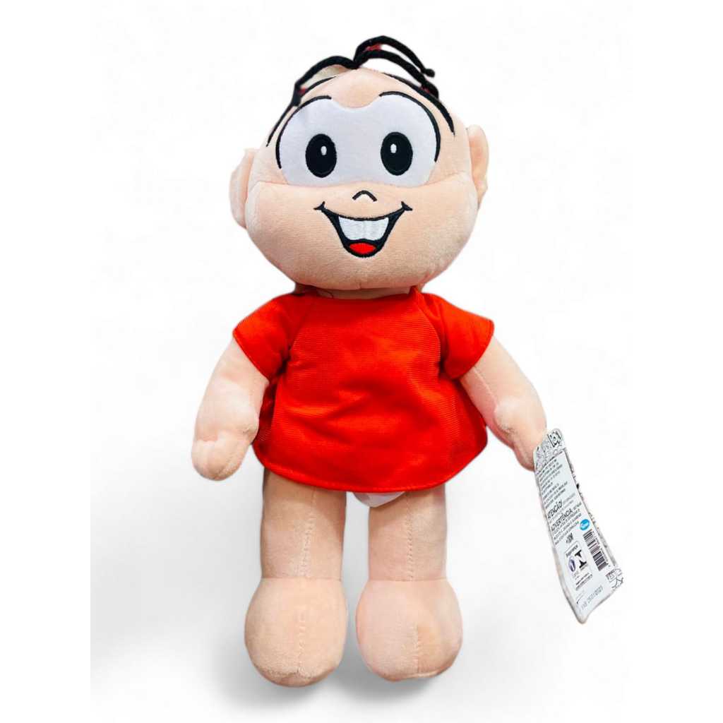 Pelúcia Mônica 30cm Original Boneca De Pano. | Shopee Brasil