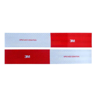 Kit 6 Faixas Laterais Adesivas Refletivas Esquerda/ Direita 3 M – Caminhão/ Ônibus/ Van em Oferta na Shopee