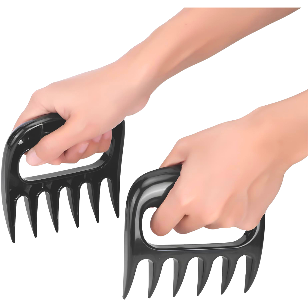 Kit 2 Desfiadores De Carne Tipo Garra de urso