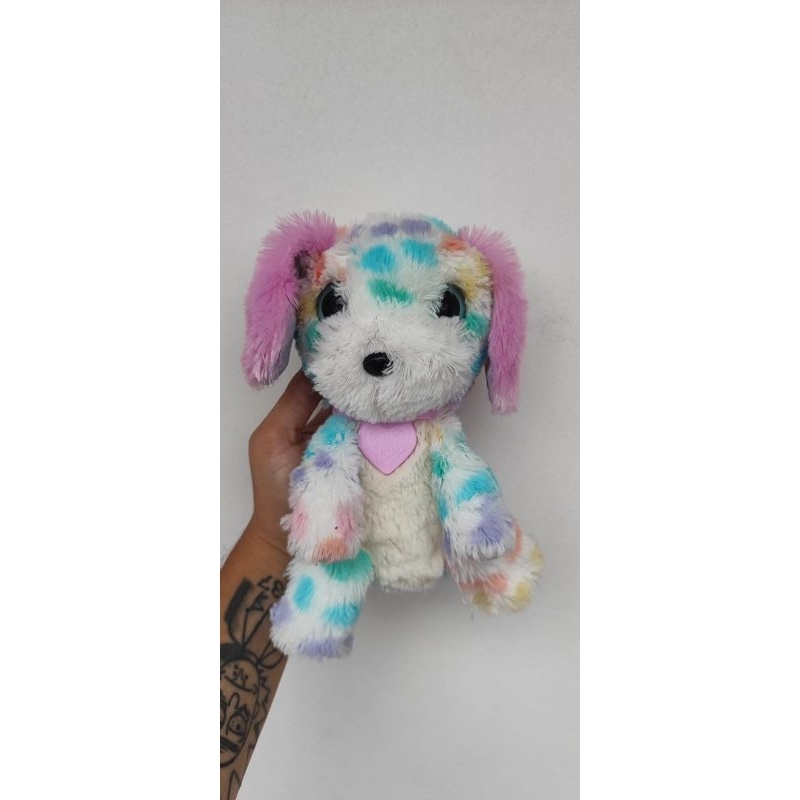 Pelucia Little Live Pets Scruff a Luvs Dog Rainbow Usado Shopee Brasil