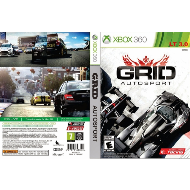 Grid autosport xbox 360 discount