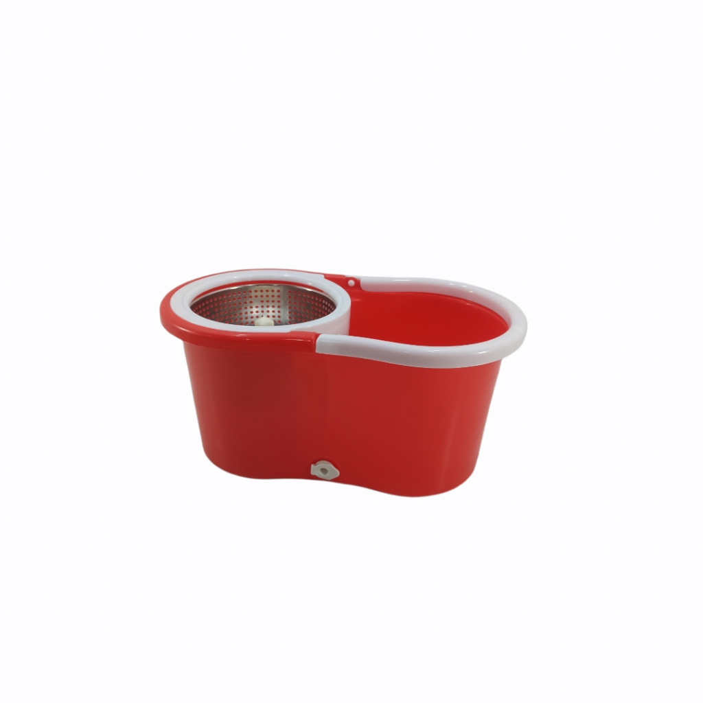 Balde do Mop Com Cesto Inox Reposição Sem Cabo Sem Refil