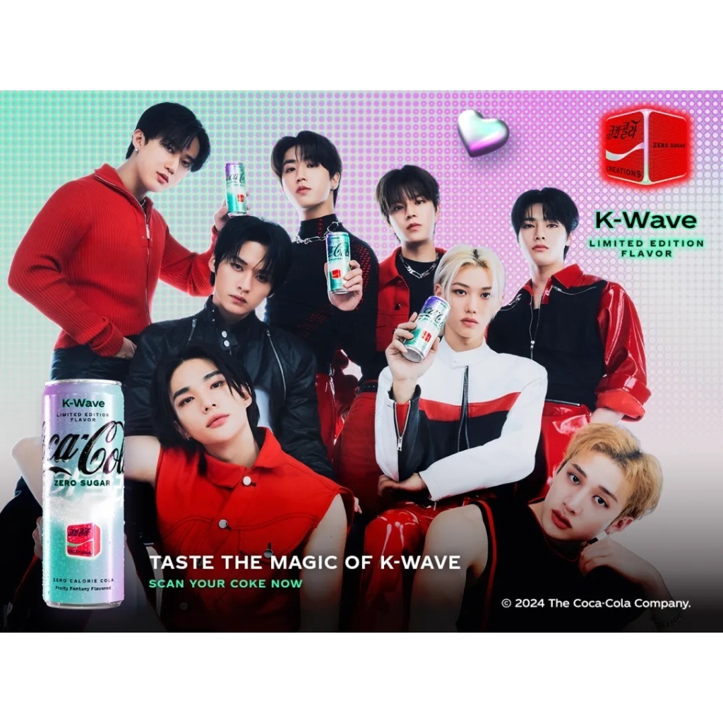 LEIA O ANÚNCIO Coca Cola Sem Açúcar 310ml K-Wave Creations Edição
