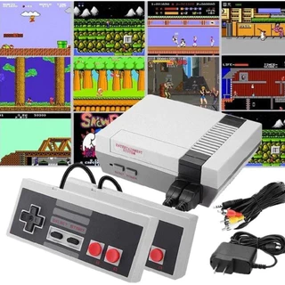 Video Game Mini 620 Jogos Retro Portátil Console Super Clássicos Emulador TV + 2 Controles