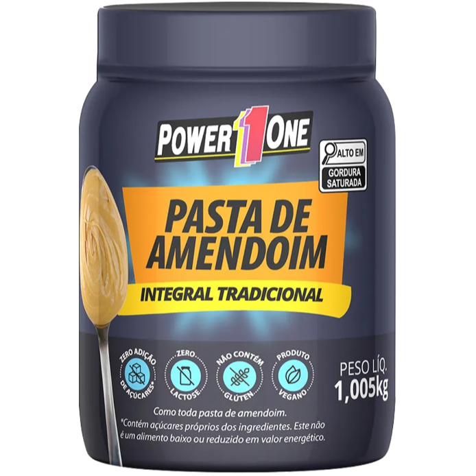 Pasta de Amendoim - Todos os Sabores - Power One1