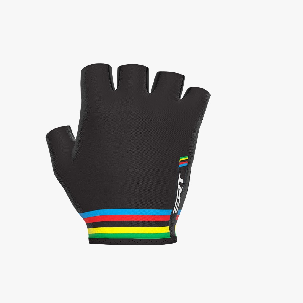 LUVA DE CICLISMO ERT CAMPEÃO MUNDIAL PRETA
