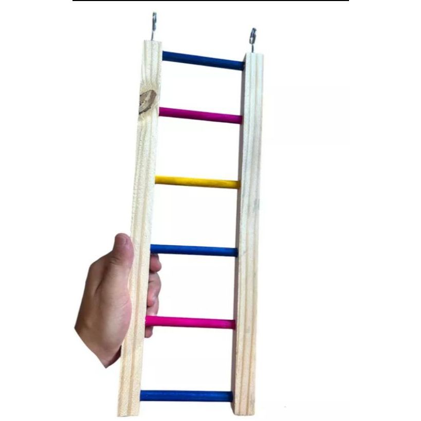 BRINQUEDO ESCADA PARA CALOPSITA, PERIQUITO 40 CM
