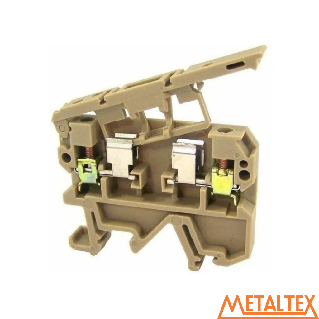 Conector Borne Porta Fusível Seccionável P/ Trilhos Ts32/ts35 Sem LED e ...