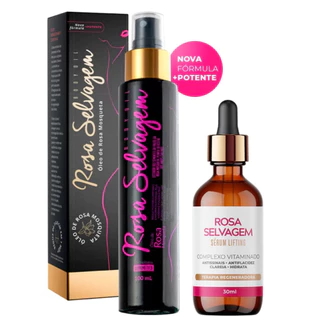 Rosa Selvagem Clareador de Manchas + Sérum Lifting