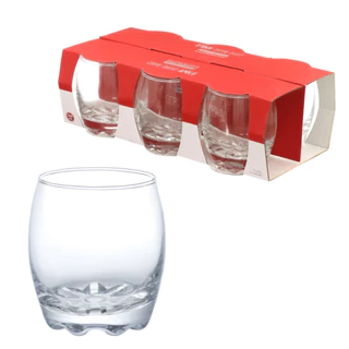 JOGO DE COPOS DE VIDRO COM 6 PEÇAS 265ML - APOLO HAUSKRAFT
