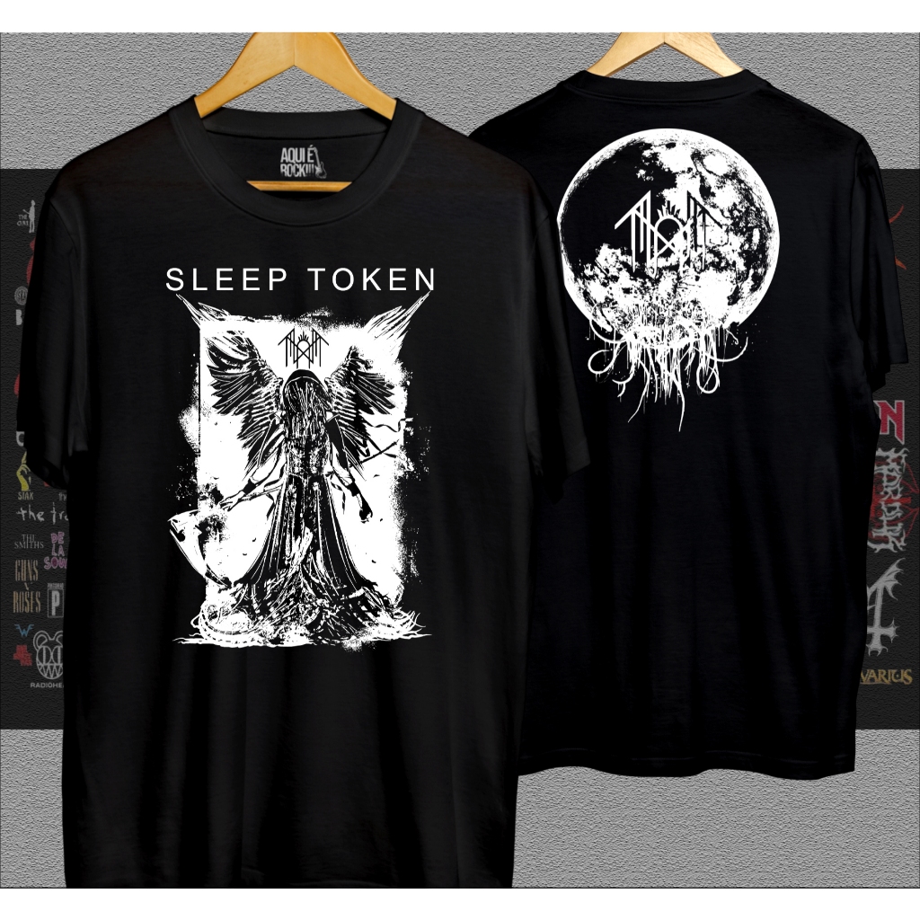 Camiseta Sleepp Tokenn estampa frente e costas
