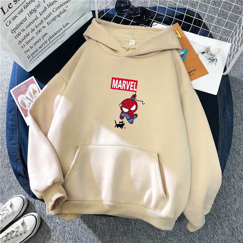Moletom Canguru Com Capuz Masculino e Feminino Algodão Aranha