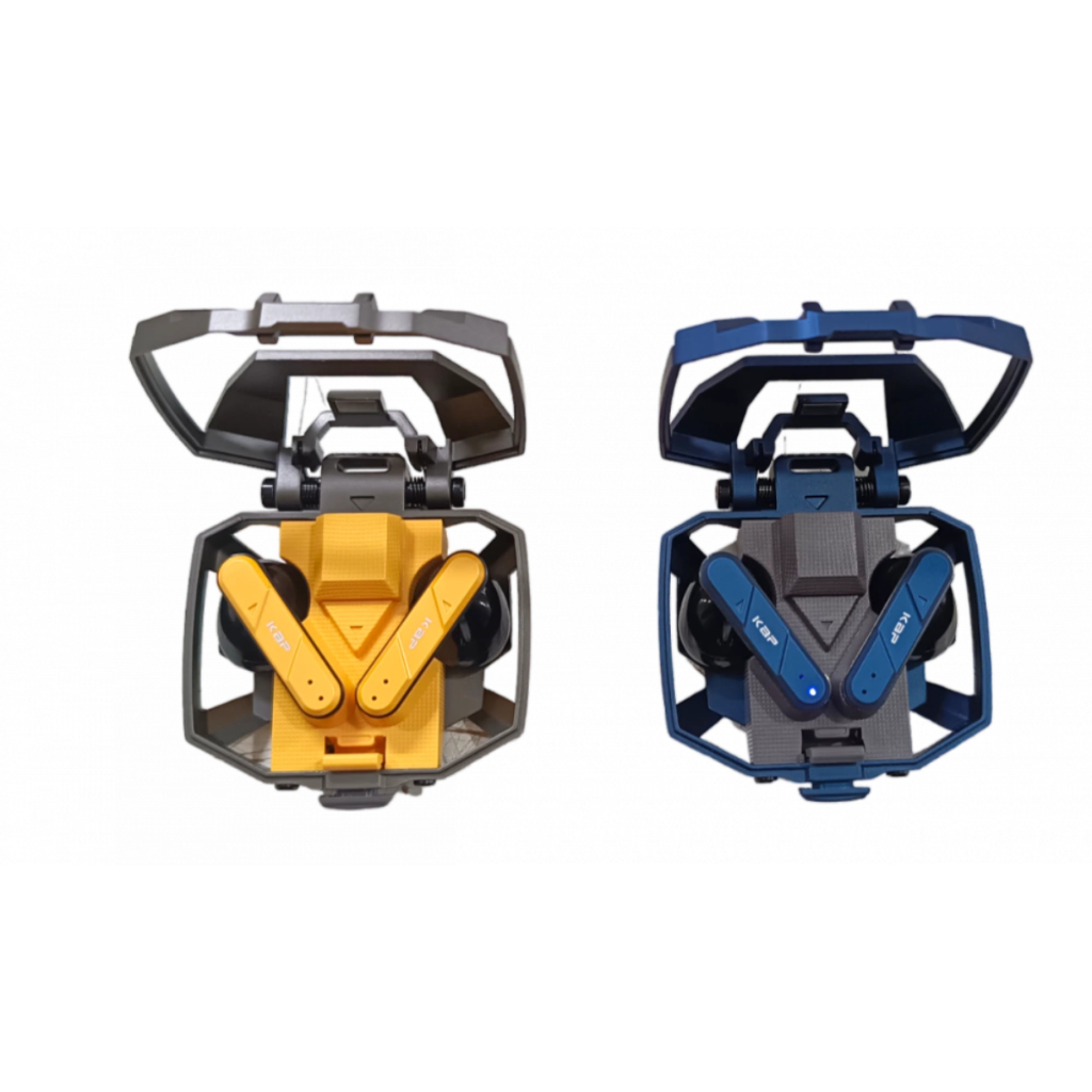 Fone De Ouvido Bluetooth Gamer Futurista Em Metal KAapbom KA-896