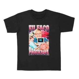 Camiseta Basica Eu Faço Programa Faculdade Meme Nazaré 100% Algodão
