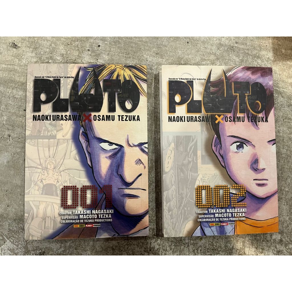 Pluto - Naoki Urasawa; Osamu Tezuka | Shopee Brasil