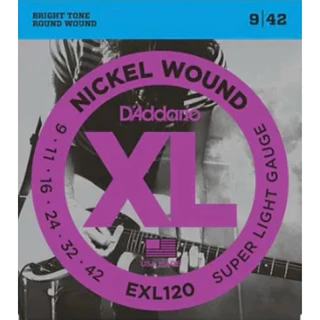Encordoamento Exl120 - Jogo de Cordas Guitarra Original