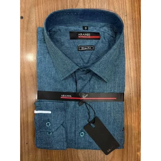 Camisa Social Aramis Algodão c/ Elastano - Manga Longa