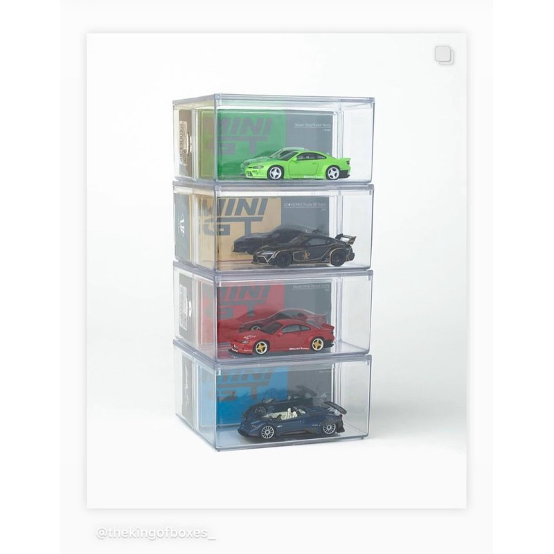 Case mini GT Empilhavel the king of boxes | Shopee Brasil