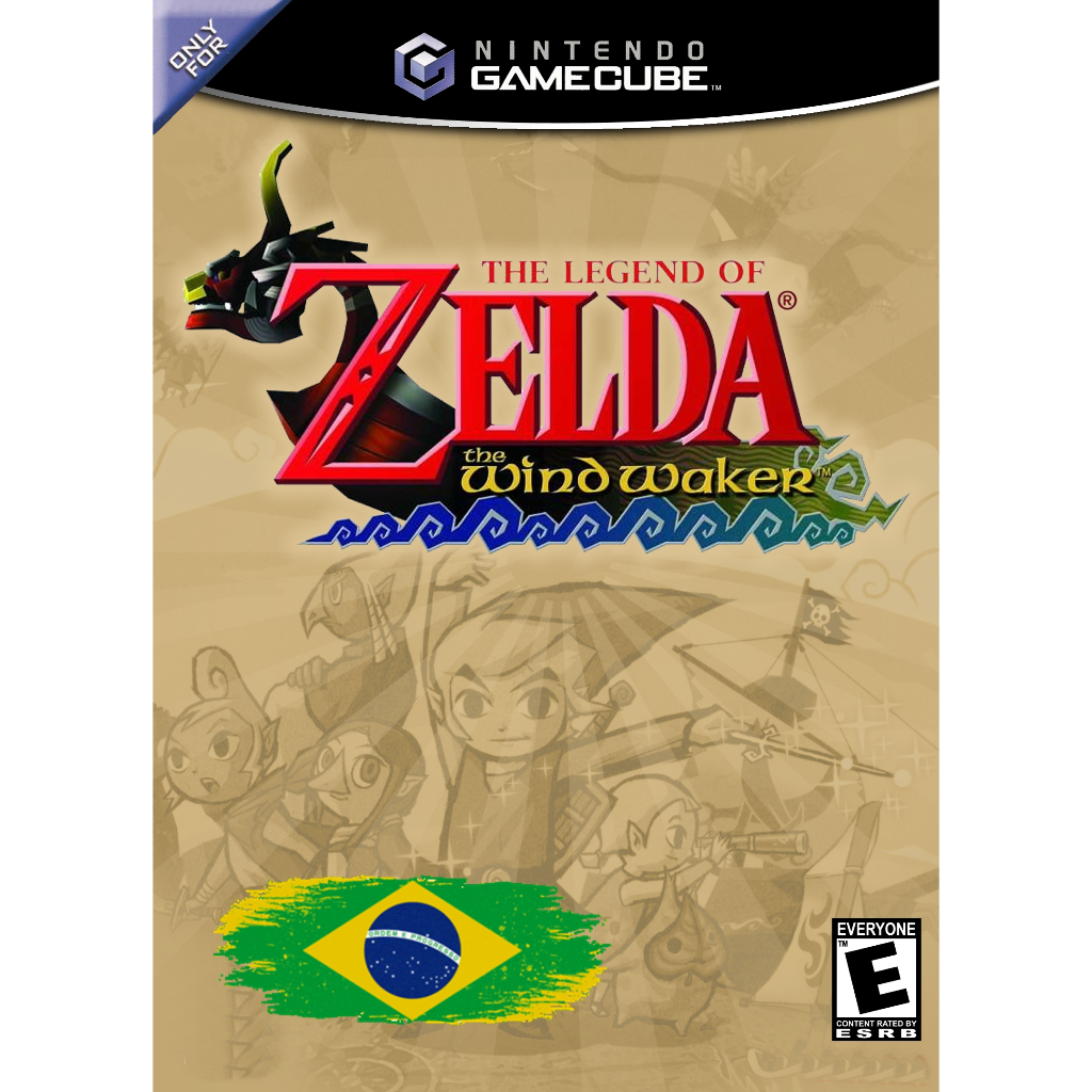Zelda: The Wind Waker Português Br Patch Gamecube | Shopee Brasil
