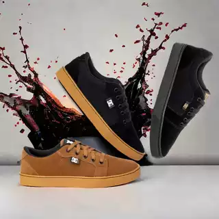 Tênis Dc Skatista Masculino Sapatenis Casual Street Skate Levinho e Macio Pronta Entrega 38 ao 43