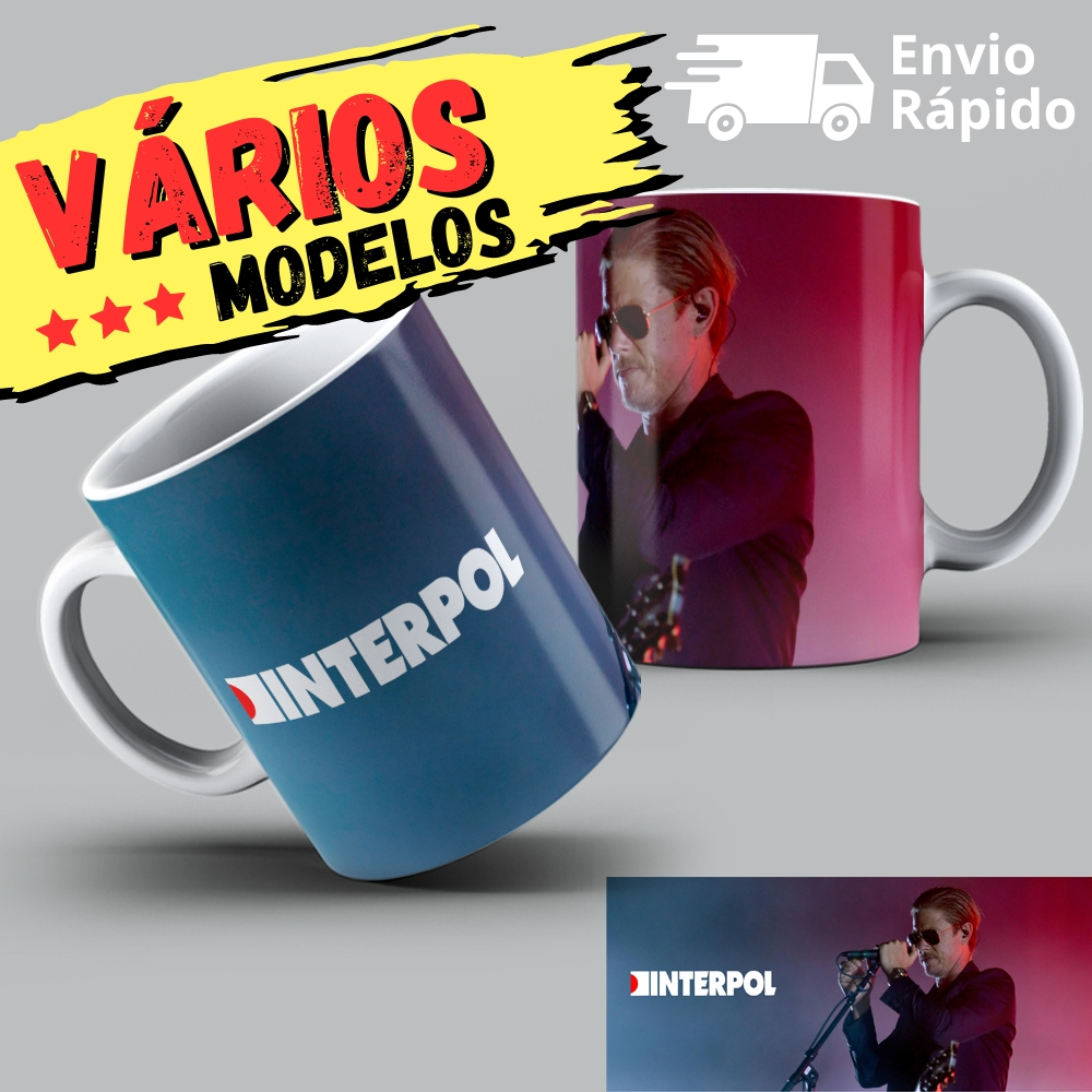 Caneca Interpol 21 Modelos | Shopee Brasil