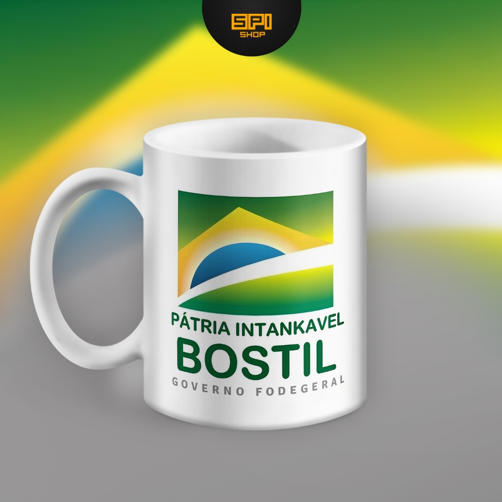 Caneca Personalizada Pátria Intankavel - 325ml de Alta Qualidade ...