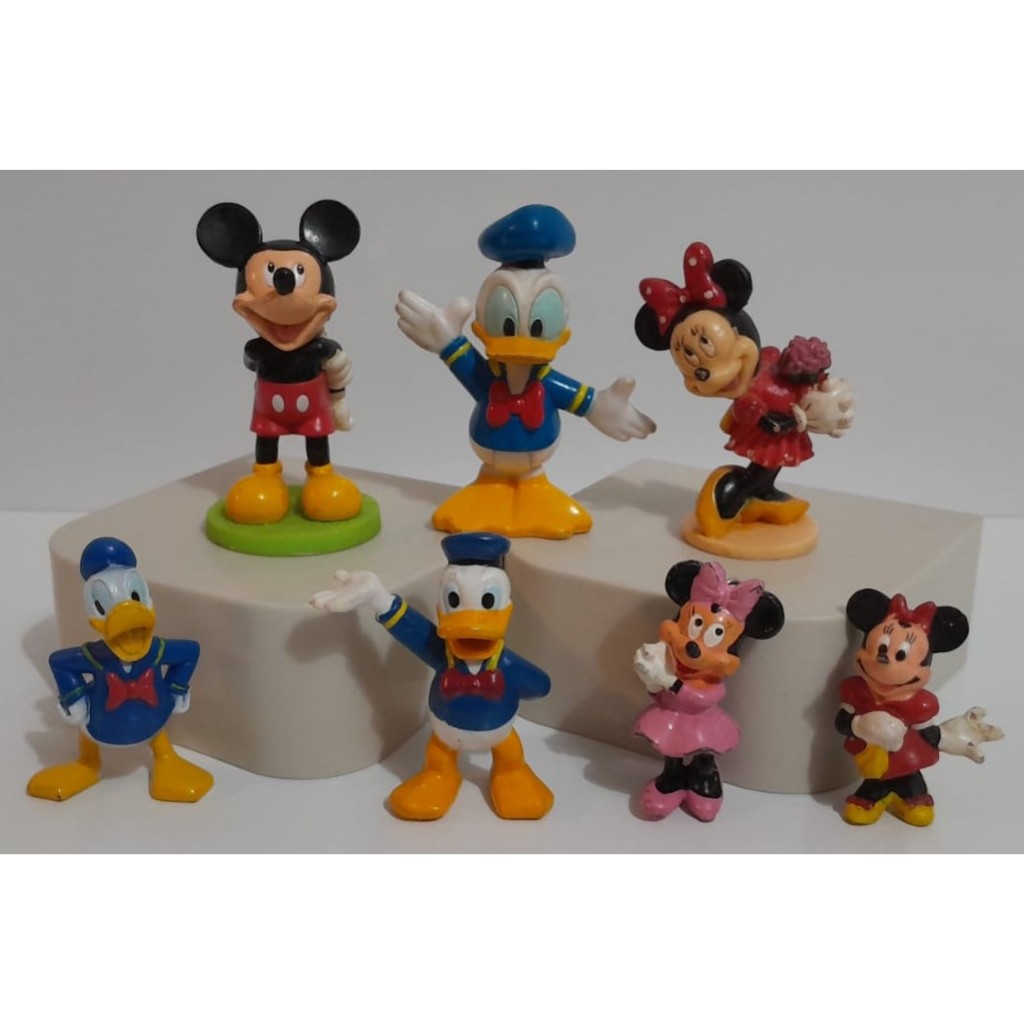 Bonecos em Miniatura dos Personagens da Turma do Mickey Mouse - Disney ...