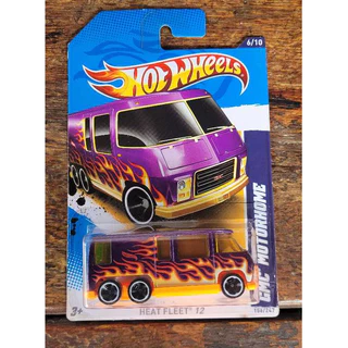 Hot Wheels - GMC Motorhome Roxo - Heat Fleet 2012 (Lacrado) - Main Line 1:64