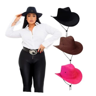 CHAPÉU COUTRY FEMININO RODEIO SERTANEJO CAVALGADA FESTA JUNINA SÃO JOÃO