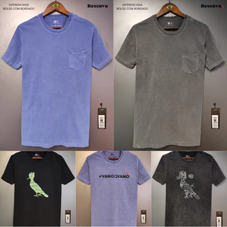 T-SHIRT PREMIUM PICA PAU ALGODÃO 30.1DIFERENCIADAS