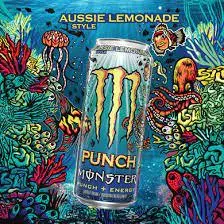 Energético monster importado Aussie Lemonade Style 500ml Irlanda